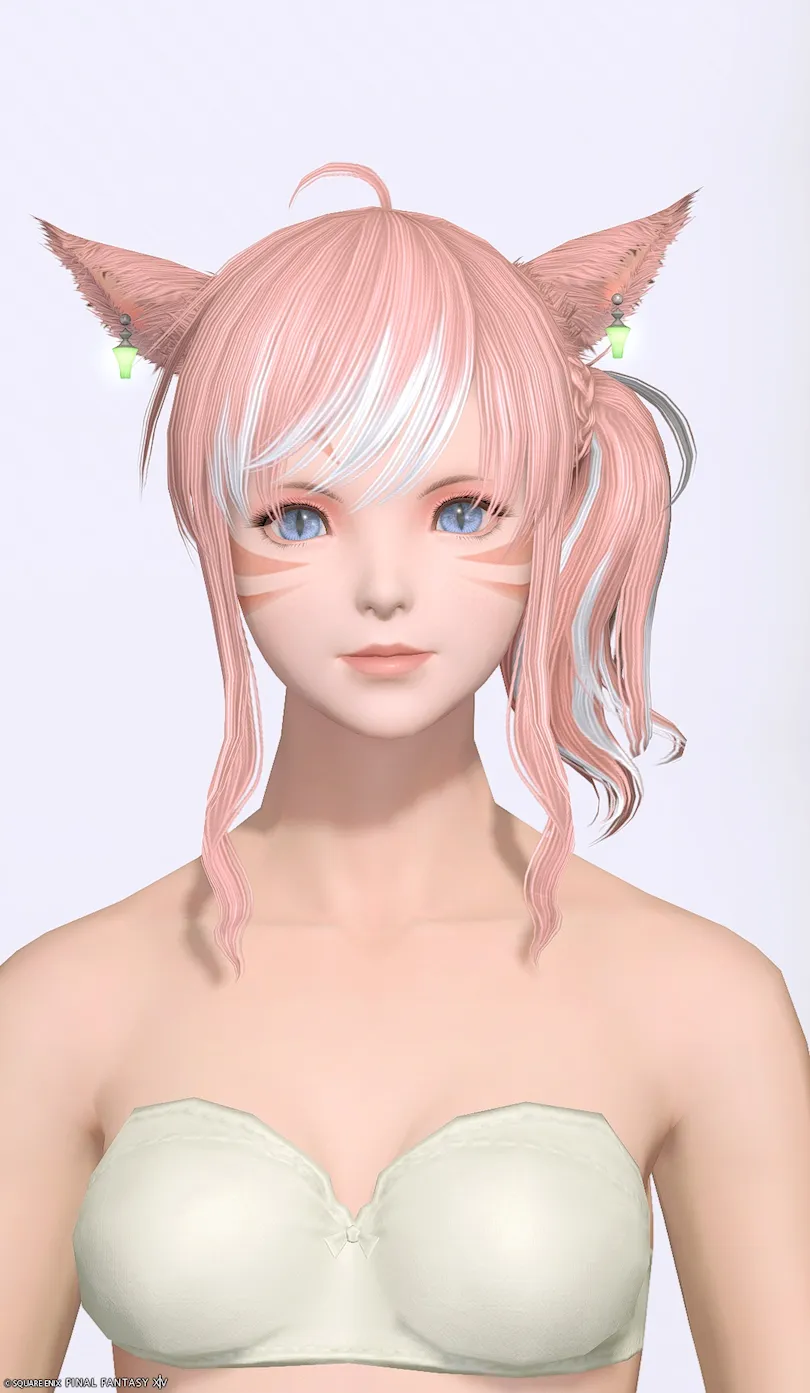 ミラプリ「エンフォーチュンテラー・ピアス」装備ミコッテでの見た目紹介3