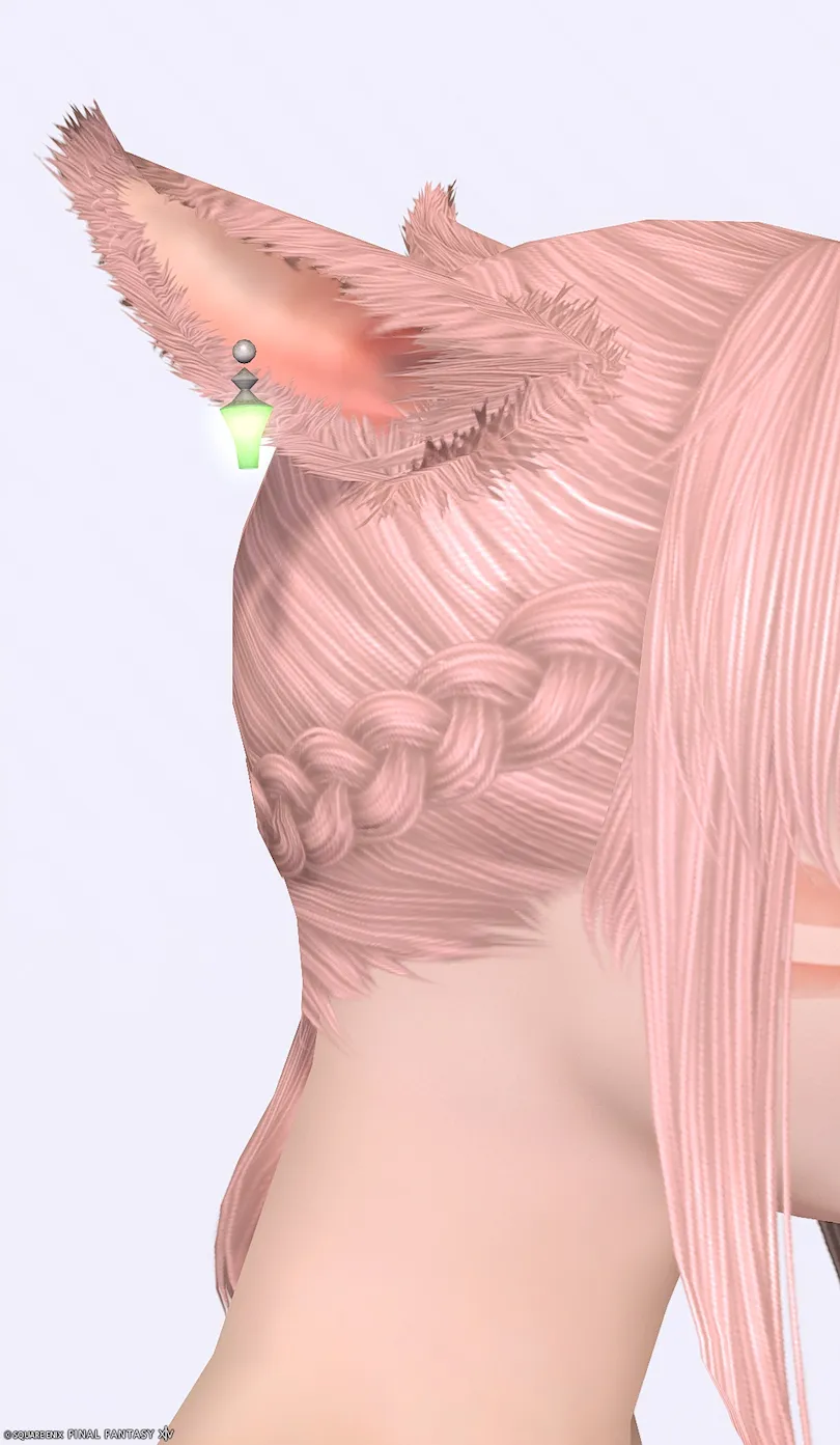 ミラプリ「エンフォーチュンテラー・ピアス」装備ミコッテでの見た目紹介4