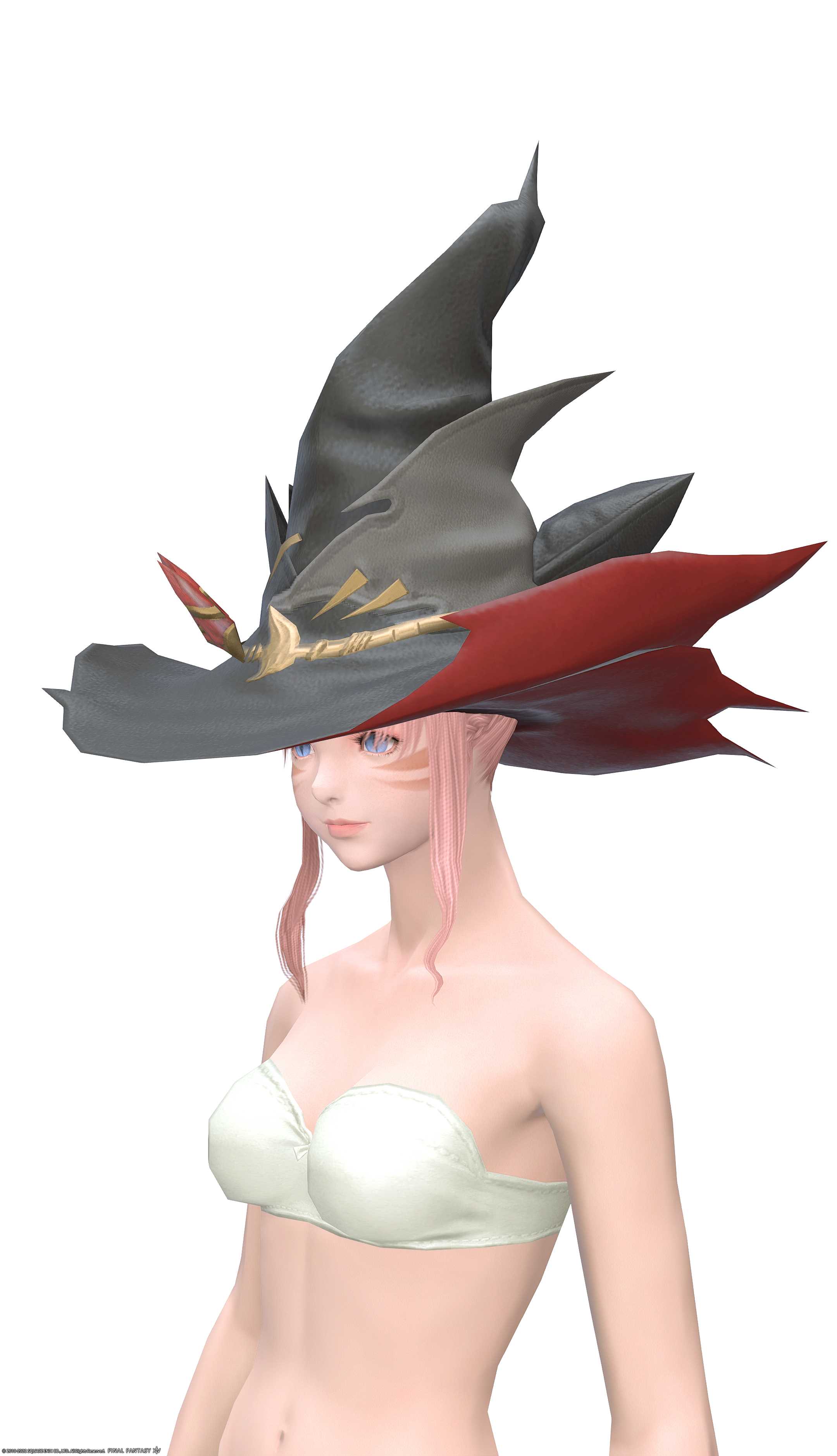 ミーン・キャスターハット | FF14ミラプリ - Facet Hat of Casting - 帽子/ハット/魔女帽子