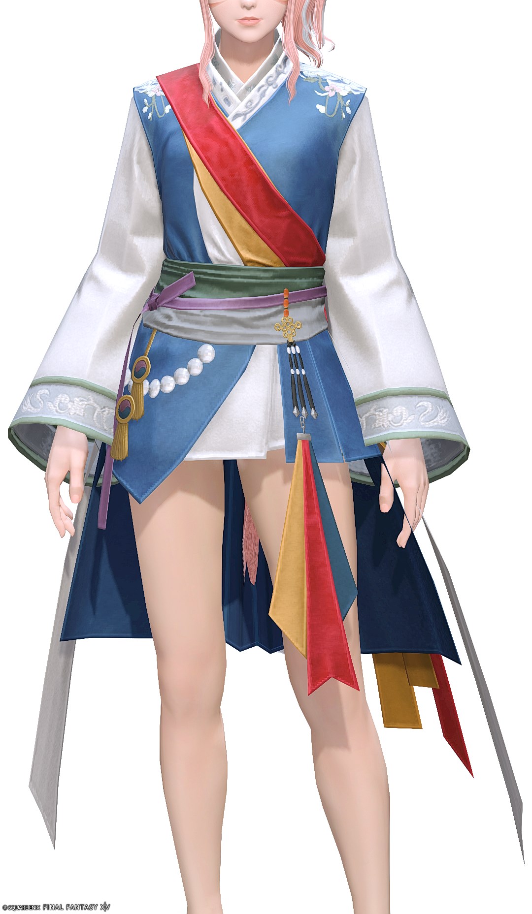 東方旅芸人胴着 | FF14ミラプリ - Far Eastern Performer's Dogi - 着物