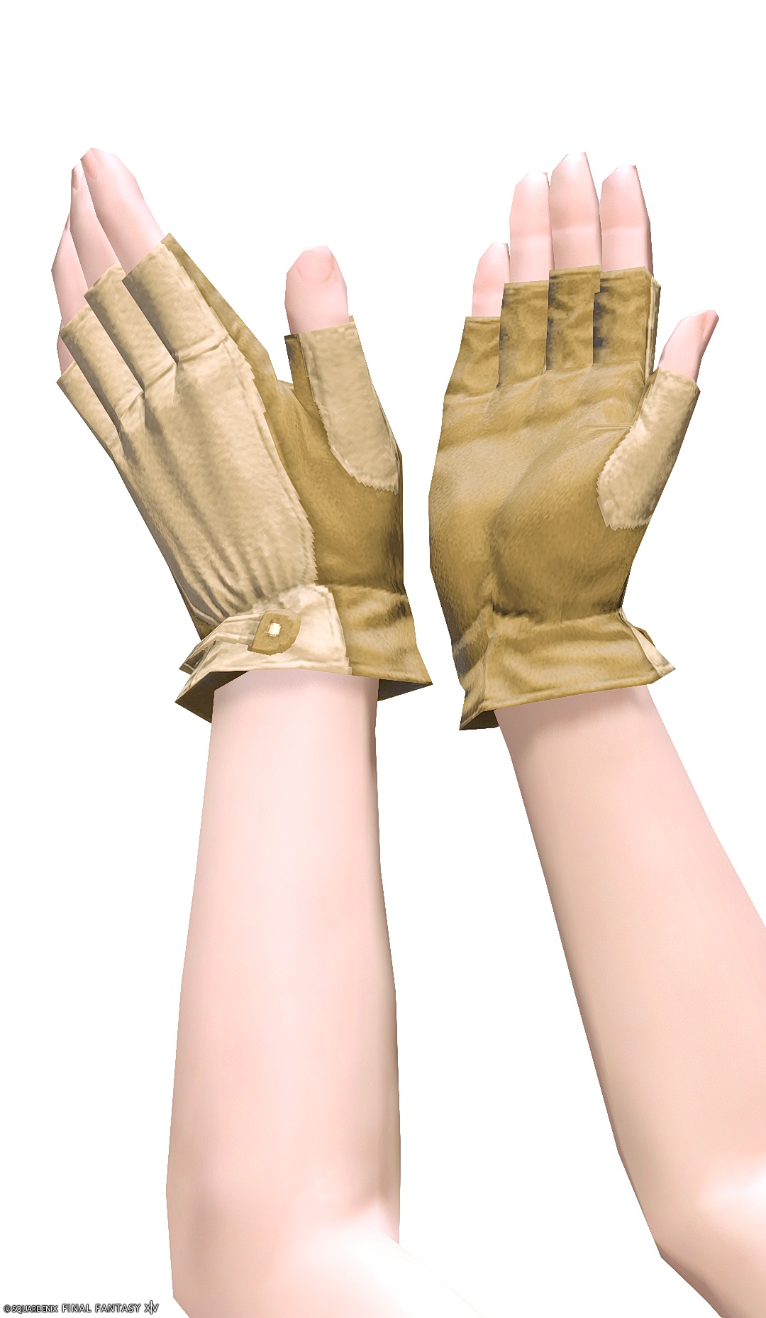 フィールドフィーンド・コスチュームハーフグローブ | FF14ミラプリ - Fieldfiend's Costume Halfgloves - 手袋/フィンガレス