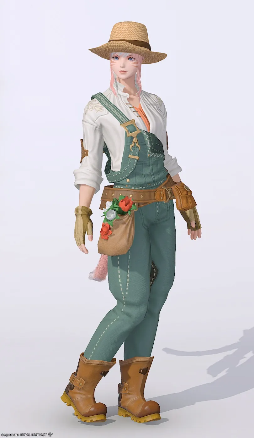 【FF14】園芸師AF4装備👗各種族での見た目・入手方法【フィールドフィーンド】