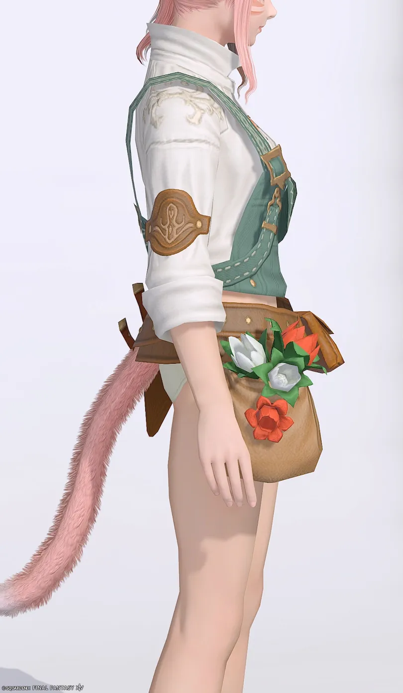 ミラプリ「フィールドフィーンド・コスチュームシャツ」装備ミコッテでの見た目紹介8