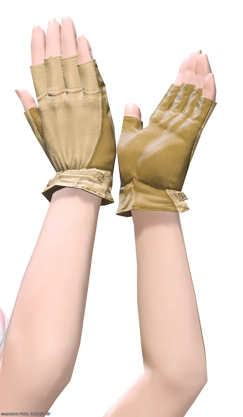 ミラプリ「フィールドフィーンド・コスチュームハーフグローブ」装備ミコッテでの見た目紹介11