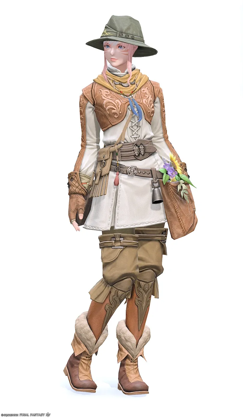 【FF14】園芸師AF6装備👗各種族での見た目・入手方法【フィールドライズ】