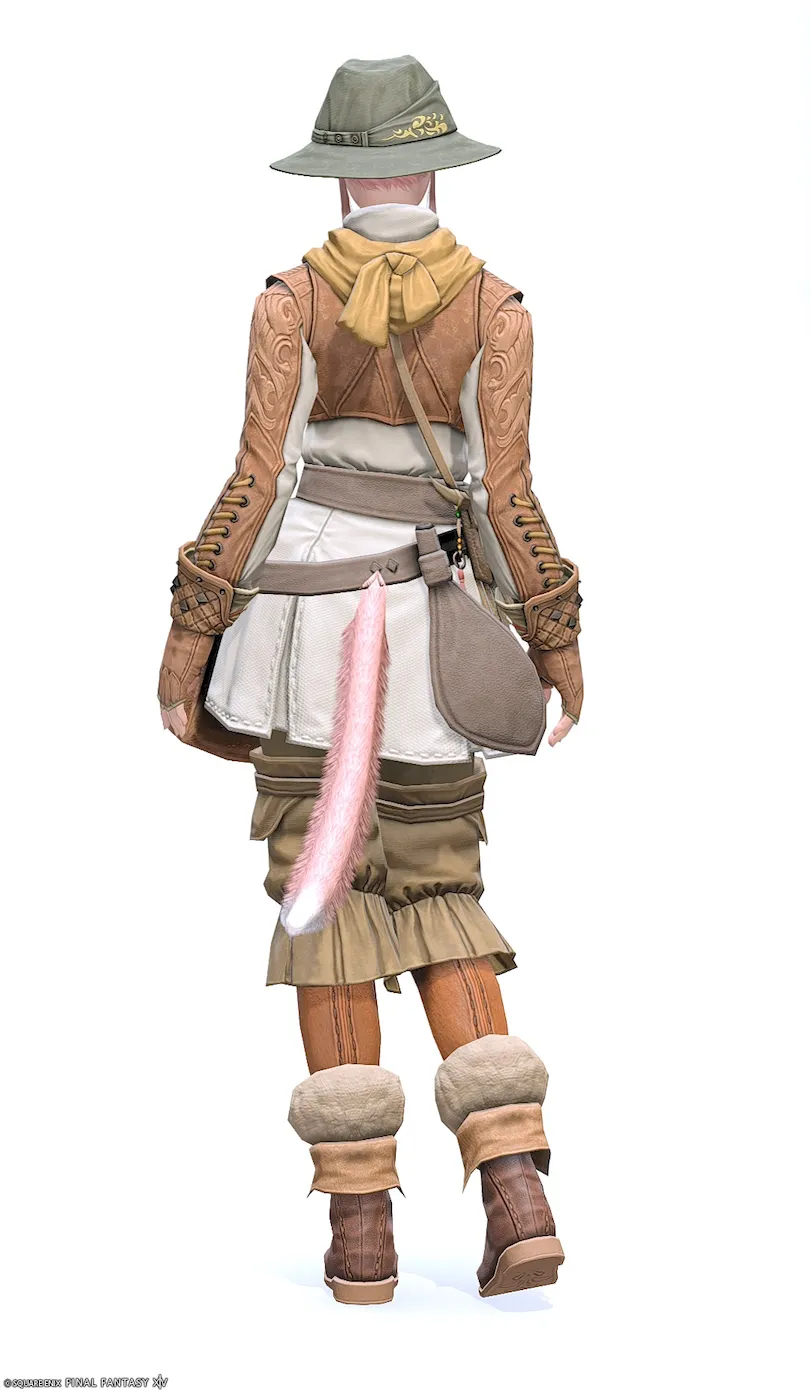 ミラプリ「フィールドライズ」装備ミコッテでの見た目紹介2