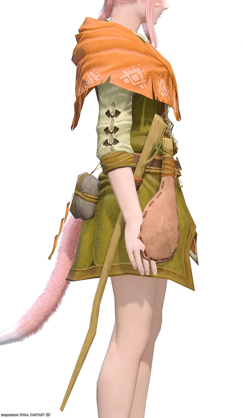 ミラプリ「フィールドソフォス・シャツ」装備ミコッテでの見た目紹介8