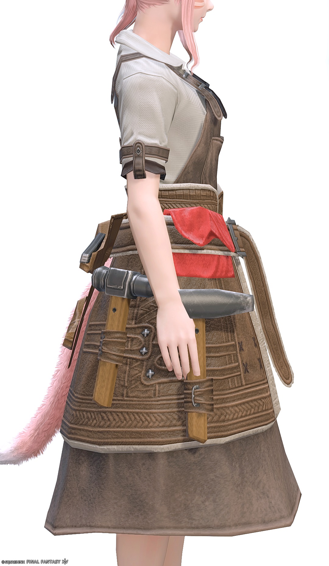 フォージフィーンド・コスチュームエプロン | FF14ミラプリ - Forgefiend's Costume Apron - シャツ/エプロン
