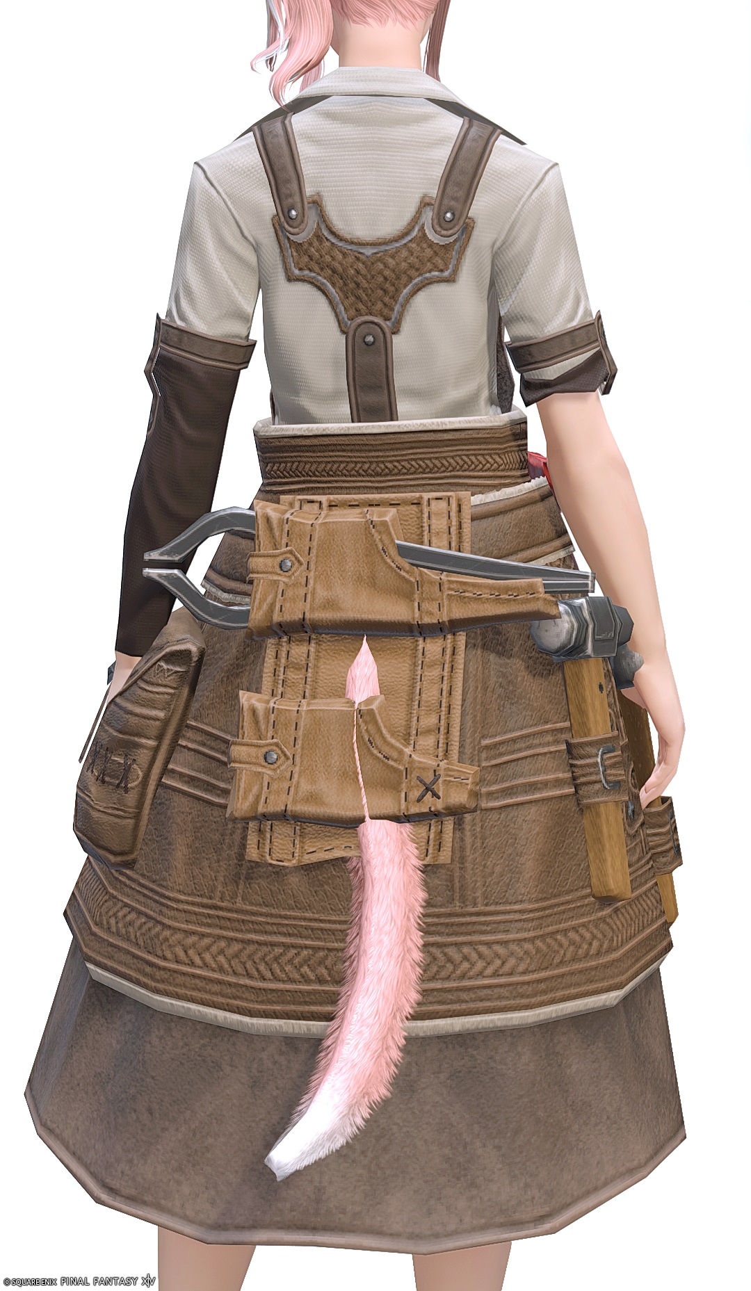 フォージフィーンド・コスチュームエプロン | FF14ミラプリ - Forgefiend's Costume Apron - シャツ/エプロン