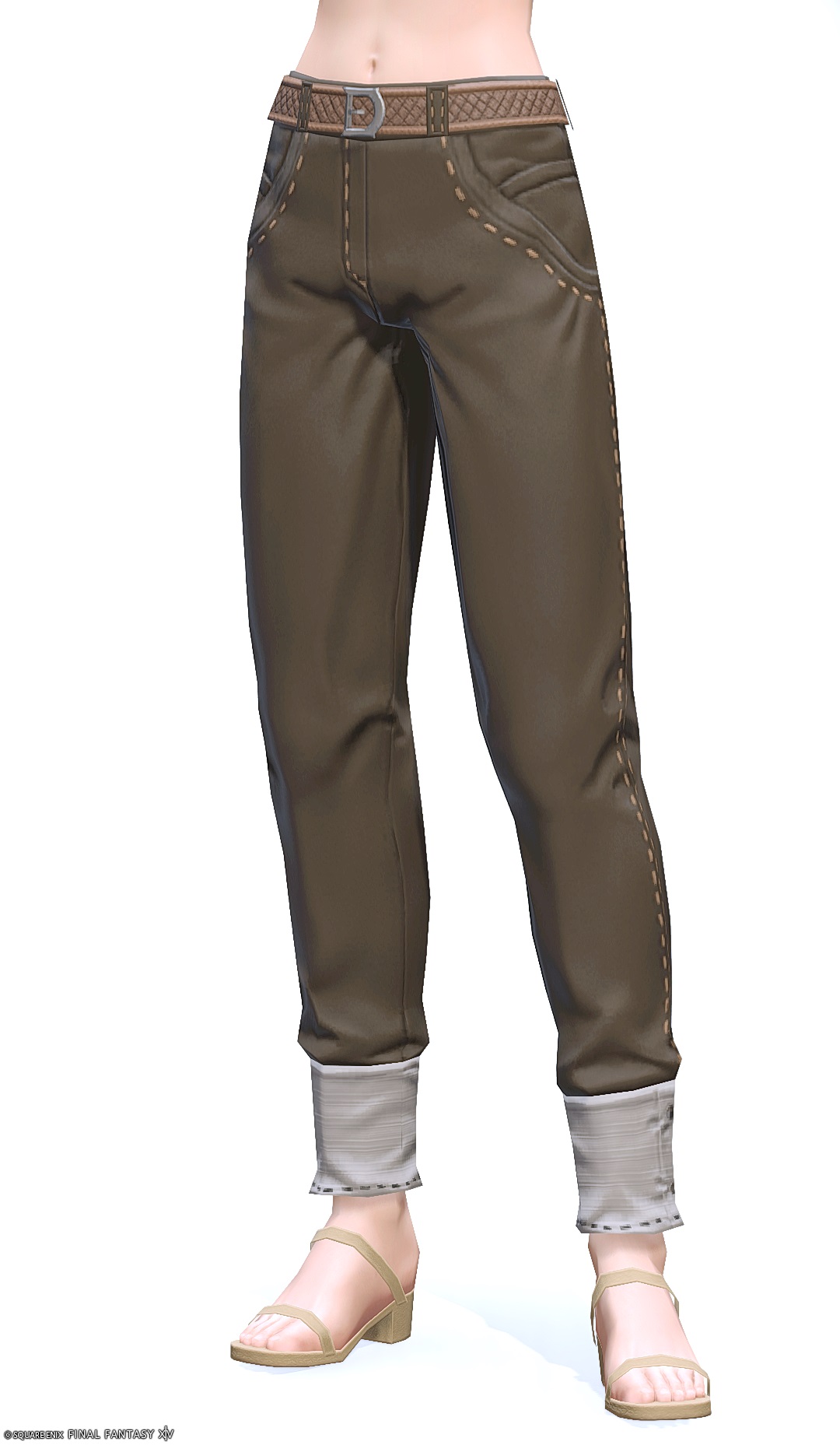 フォージフィーンド・コスチュームトラウザー | FF14ミラプリ - Forgefiend's Costume Trousers - パンツ/ストレート/ブーツイン