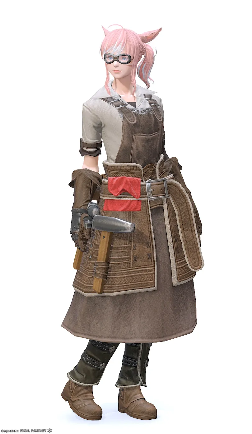 【FF14】鍛冶師AF4装備👗各種族での見た目・入手方法【フォージフィーンド】