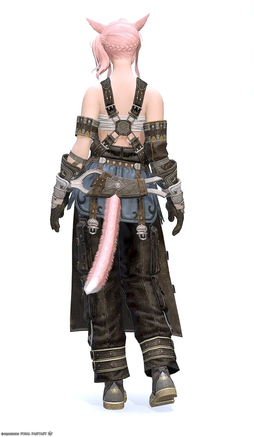 ミラプリ「フォージソフォス」装備ミコッテでの見た目紹介2