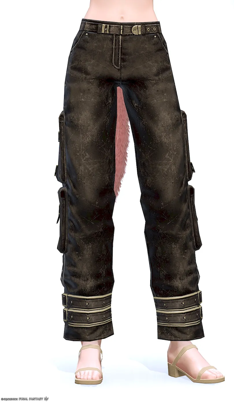 ミラプリ「フォージソフォス・トラウザー」装備ミコッテでの見た目紹介14