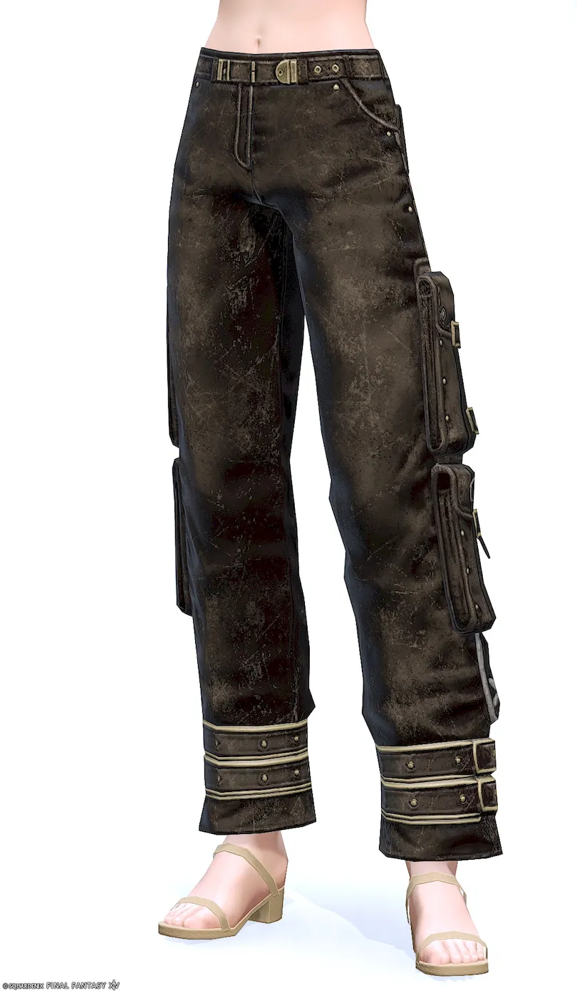 ミラプリ「フォージソフォス・トラウザー」装備ミコッテでの見た目紹介17