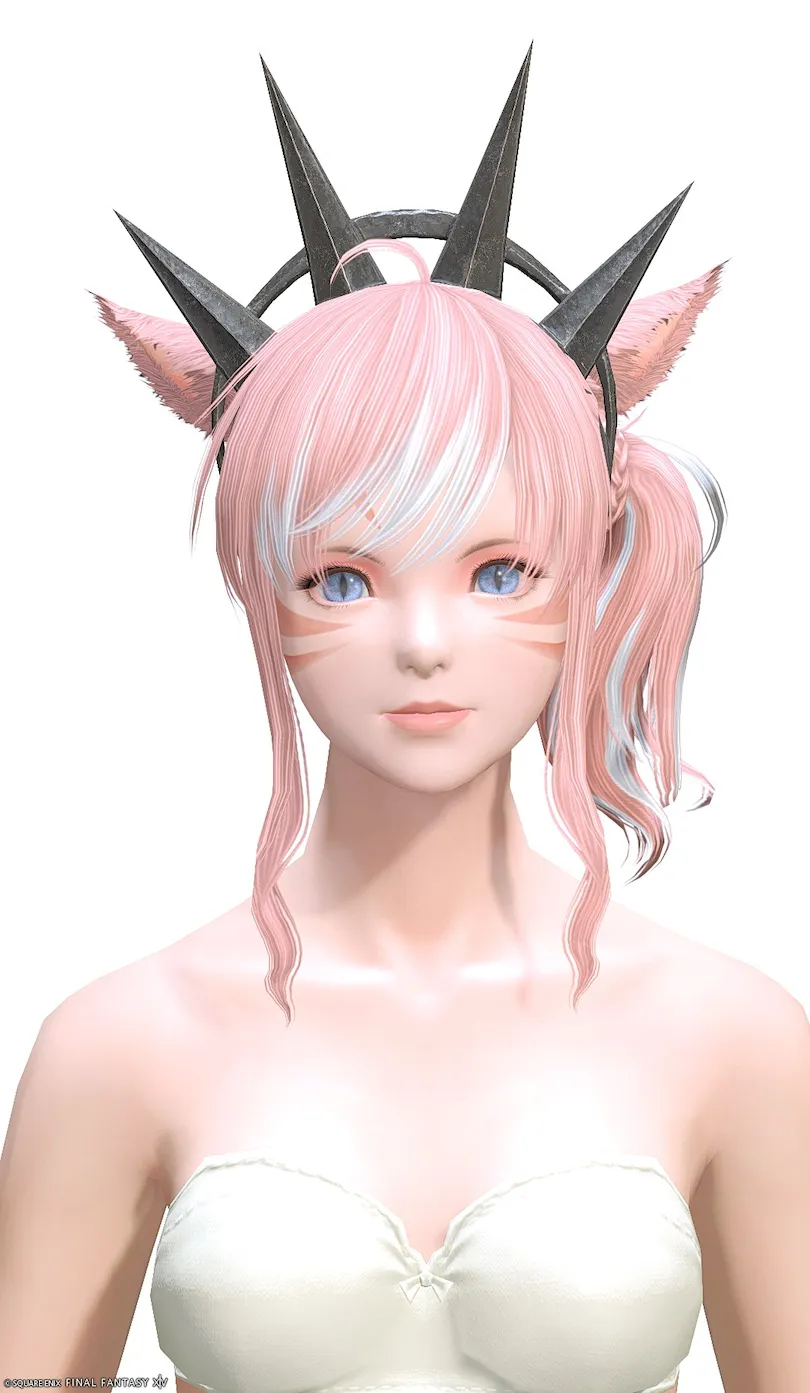 ミラプリ「ガラテアクラウン」装備ミコッテでの見た目紹介3