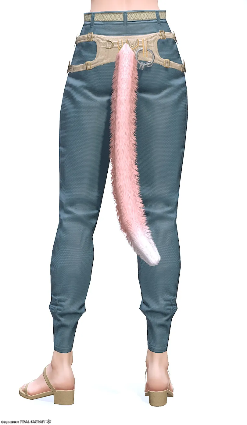 ミラプリ「ガリーフィーンド・コスチュームトラウザー」装備ミコッテでの見た目紹介15