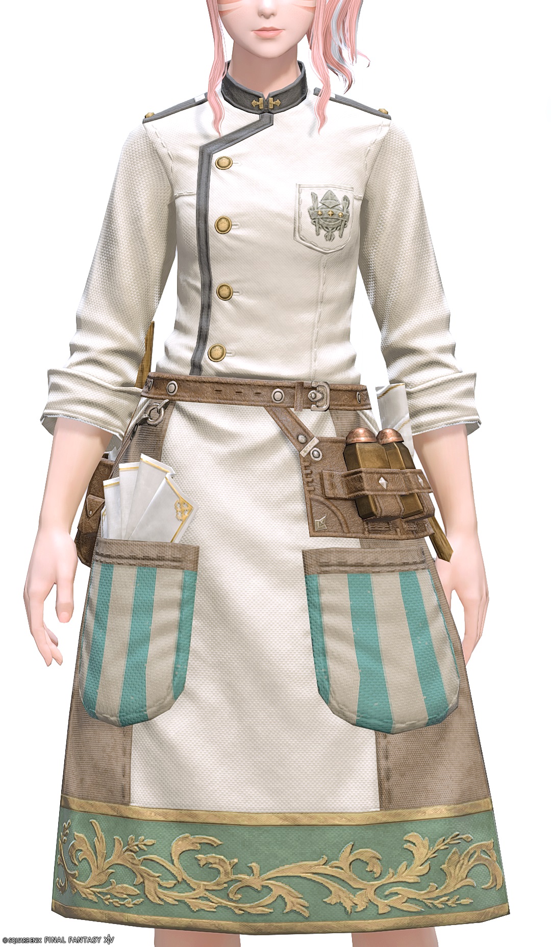 ガリーライズ・エプロン | FF14ミラプリ - Galleyrise Apron - シャツ/エプロン