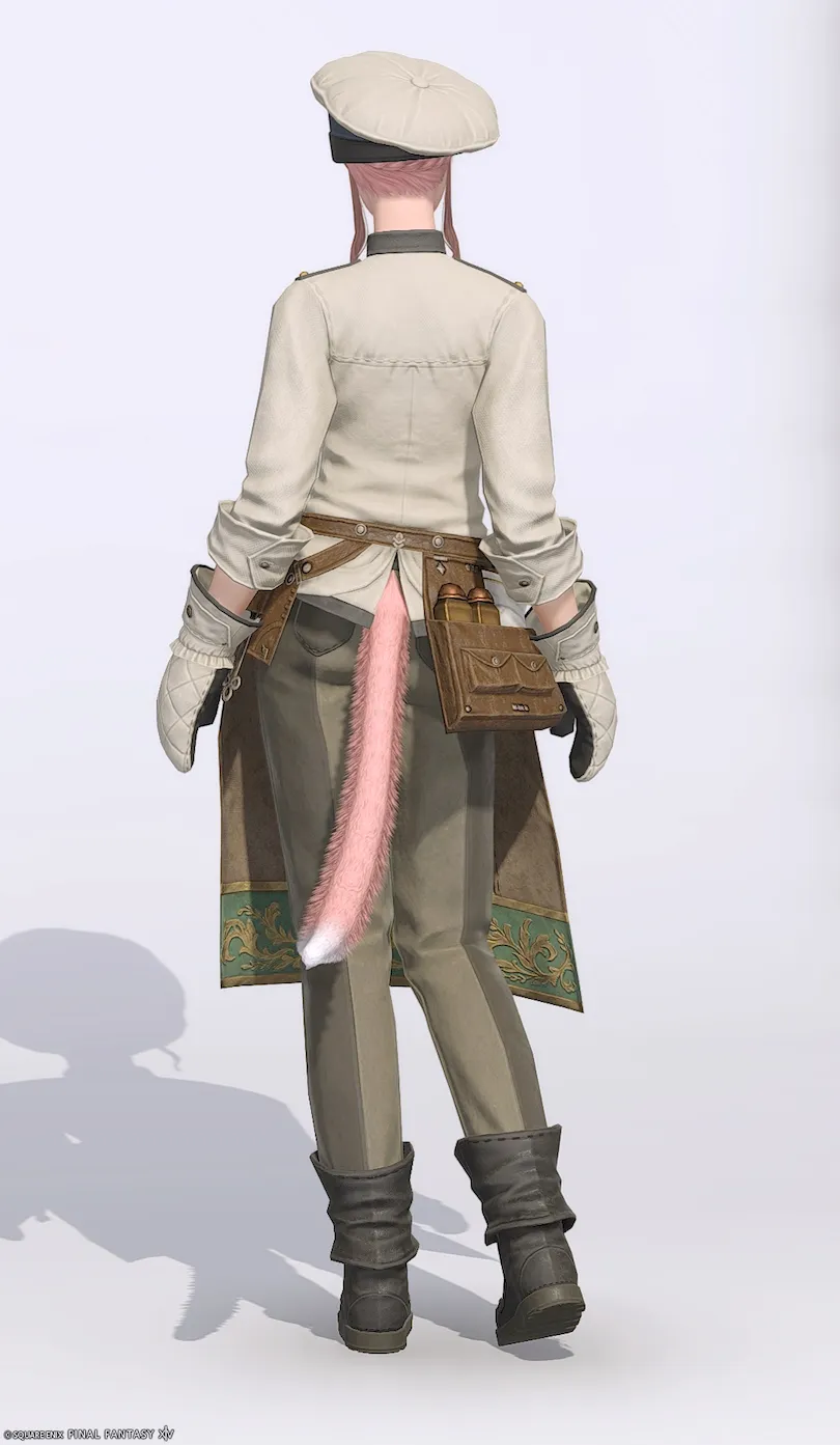 ミラプリ「ガリーライズ」装備ミコッテでの見た目紹介2