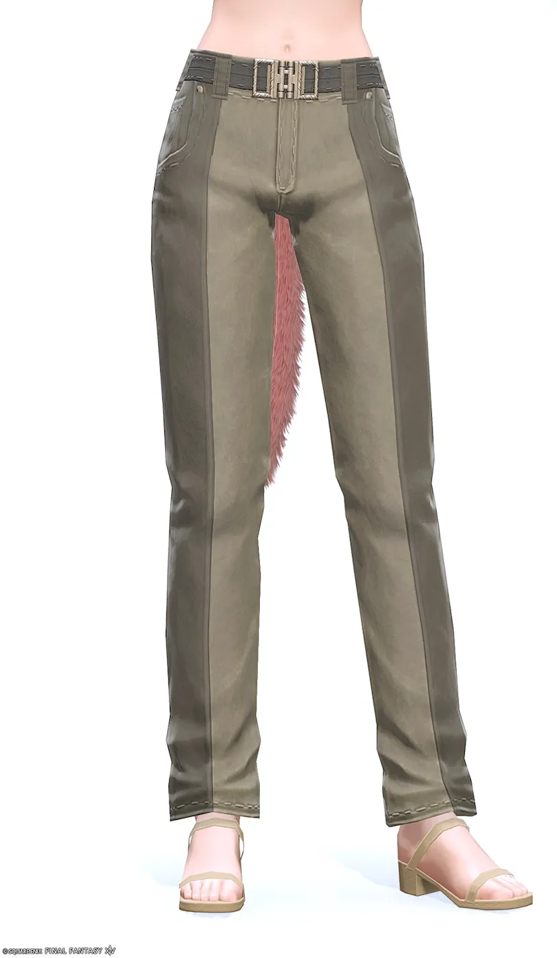 ミラプリ「ガリーライズ・トラウザー」装備ミコッテでの見た目紹介13