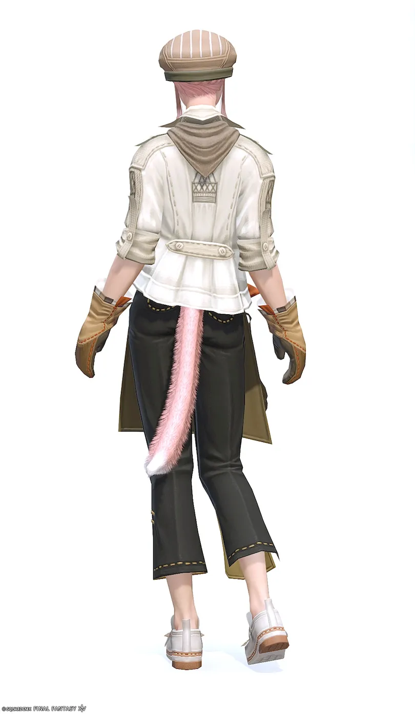 ミラプリ「ガリーソフォス」装備ミコッテでの見た目紹介2