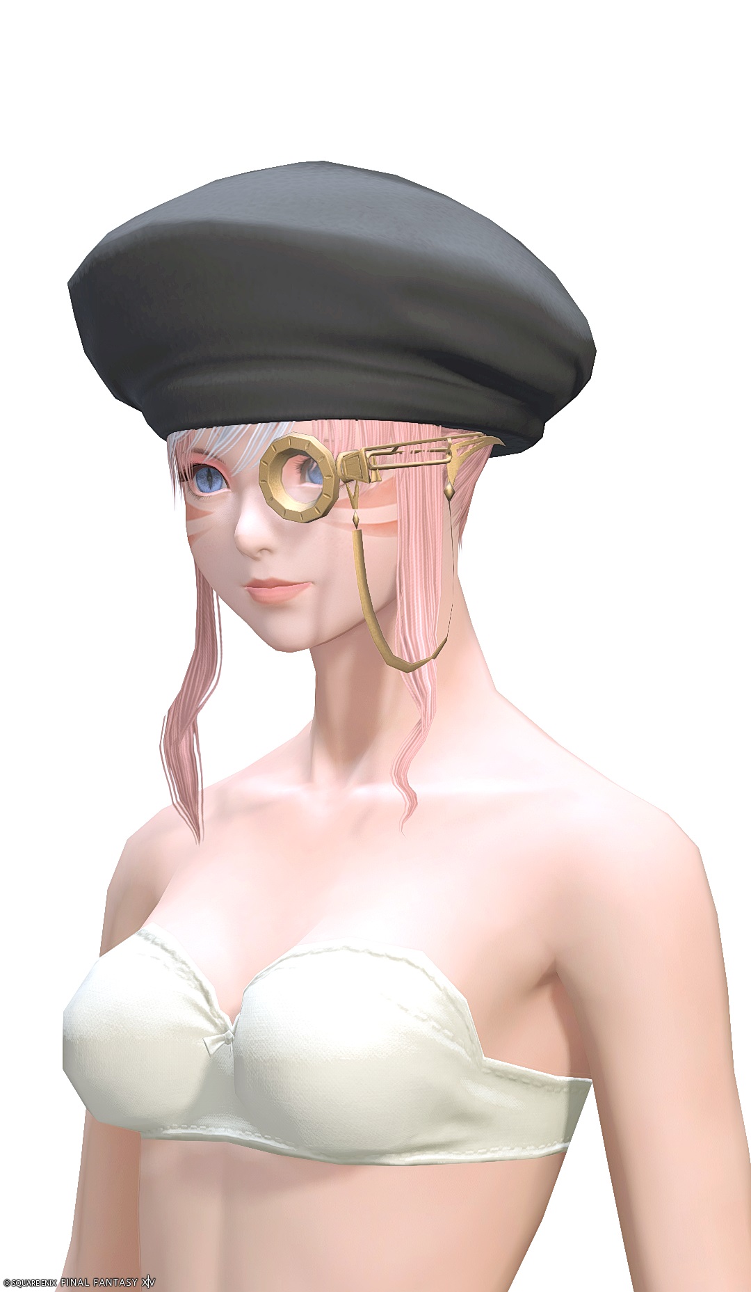 ジェムフィーンド・コスチュームモノクル | FF14ミラプリ - Gemfiend's Costume Monocle - 眼鏡・サングラス/帽子/その他帽子