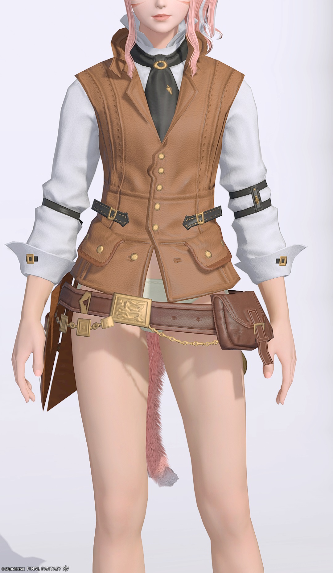 ジェムフィーンド・コスチュームベスト | FF14ミラプリ - Gemfiend's Costume Vest - シャツ/ベスト
