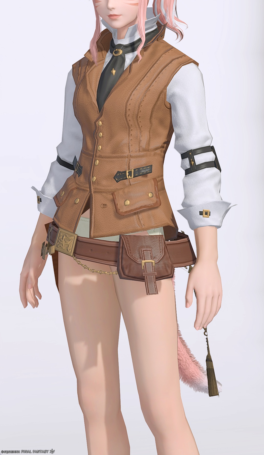 ジェムフィーンド・コスチュームベスト | FF14ミラプリ - Gemfiend's Costume Vest - シャツ/ベスト