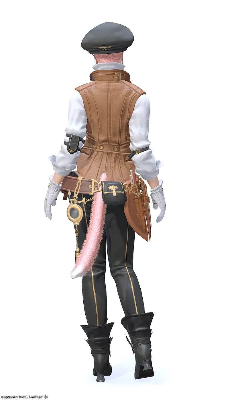 ミラプリ「ジェムフィーンド」装備ミコッテでの見た目紹介2