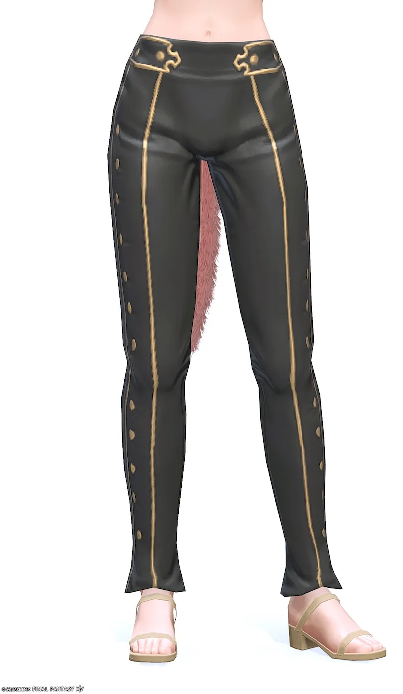 ミラプリ「ジェムフィーンド・コスチュームトラウザー」装備ミコッテでの見た目紹介14