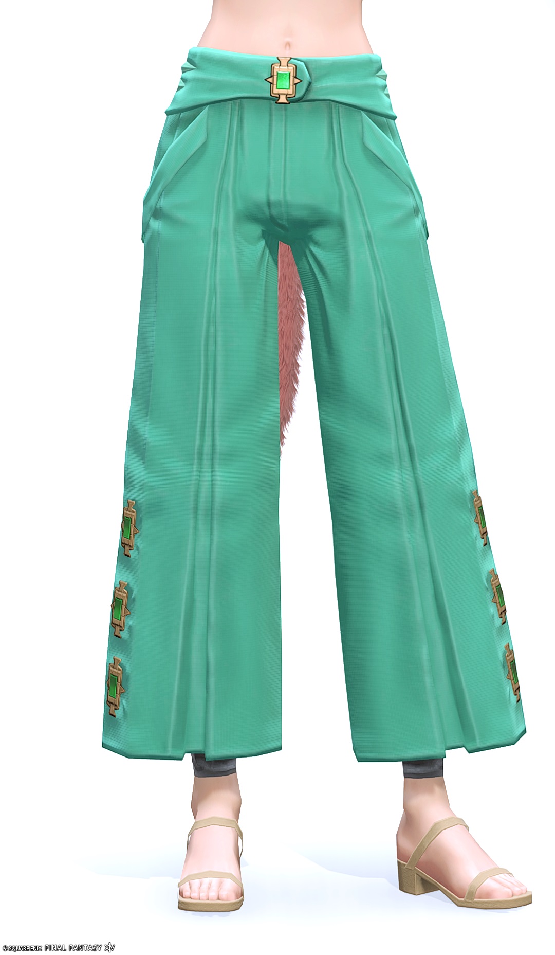 ジェムライズ・パンタロン | FF14ミラプリ - Gemrise Pantaloons - パンツ/フレア/ワイド