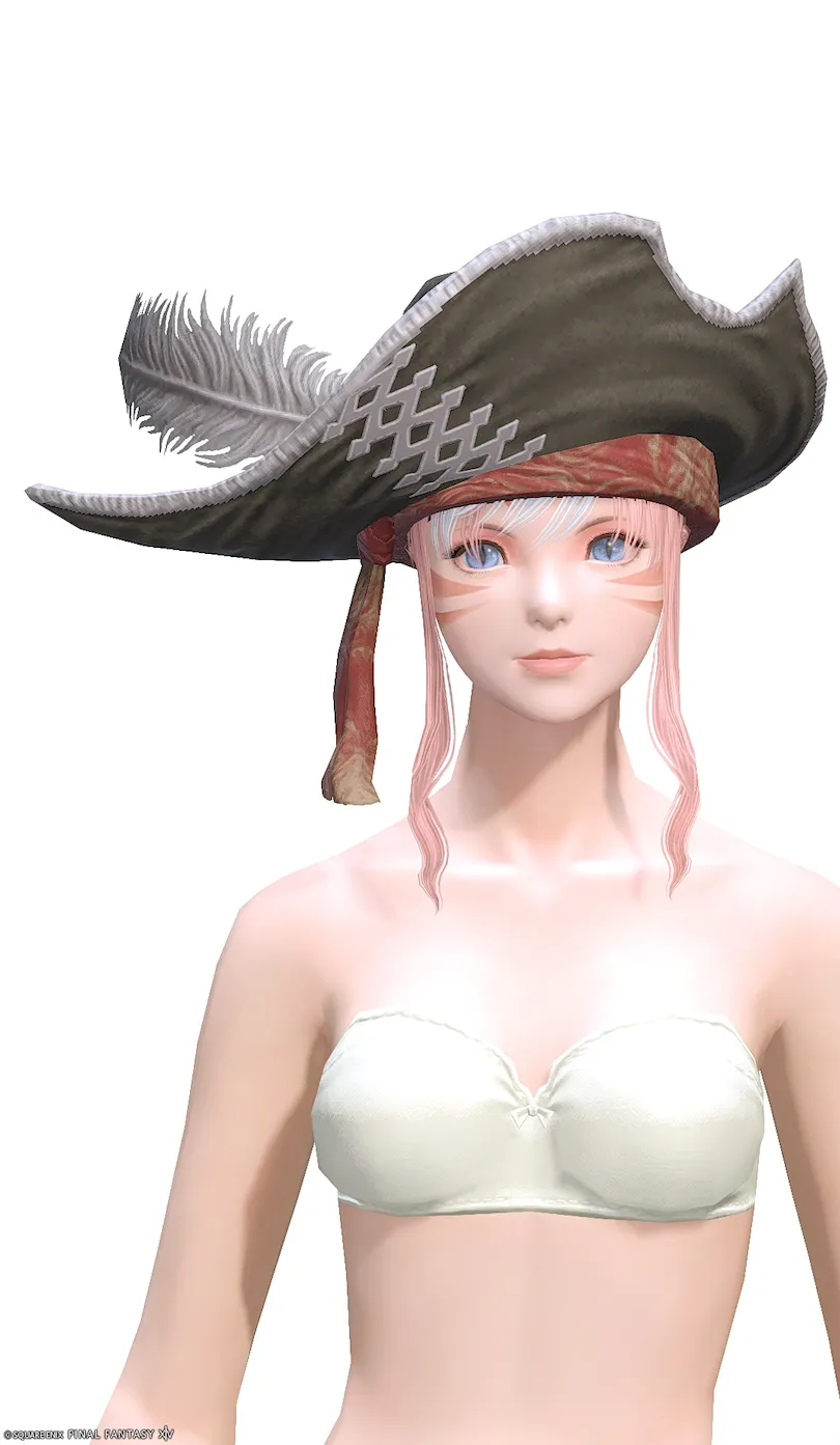 ミラプリ「ジェムソフォス・ハット」装備ミコッテでの見た目紹介3