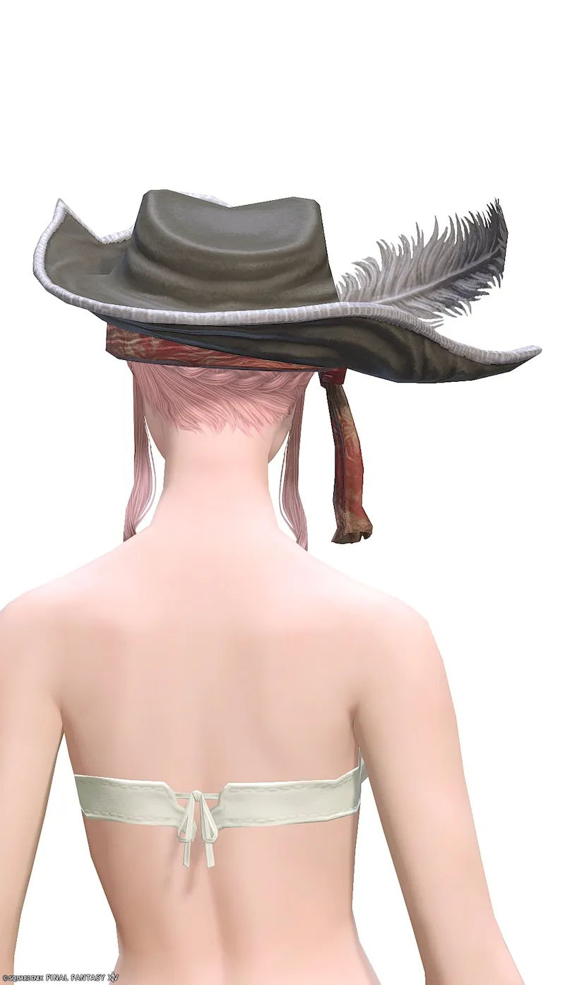 ミラプリ「ジェムソフォス・ハット」装備ミコッテでの見た目紹介5