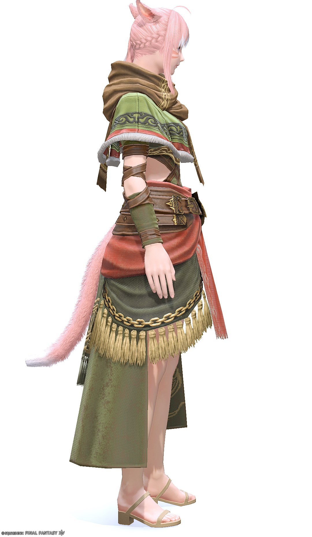 グリフ・クローク | FF14ミラプリ - Glyphic Cloak - ポンチョ