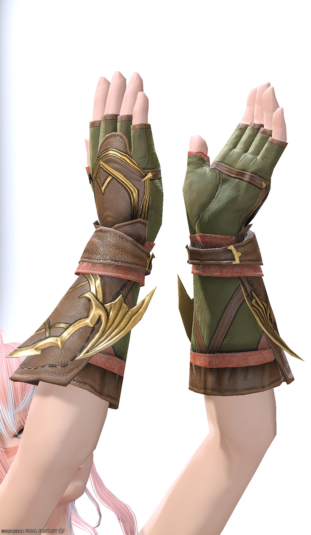 グリフ・グローブ | FF14ミラプリ - Glyphic Gloves - 手袋/フィンガレス