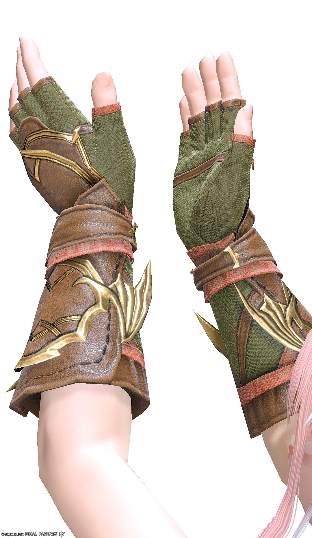 グリフ・グローブ | FF14ミラプリ - Glyphic Gloves - 手袋/フィンガレス