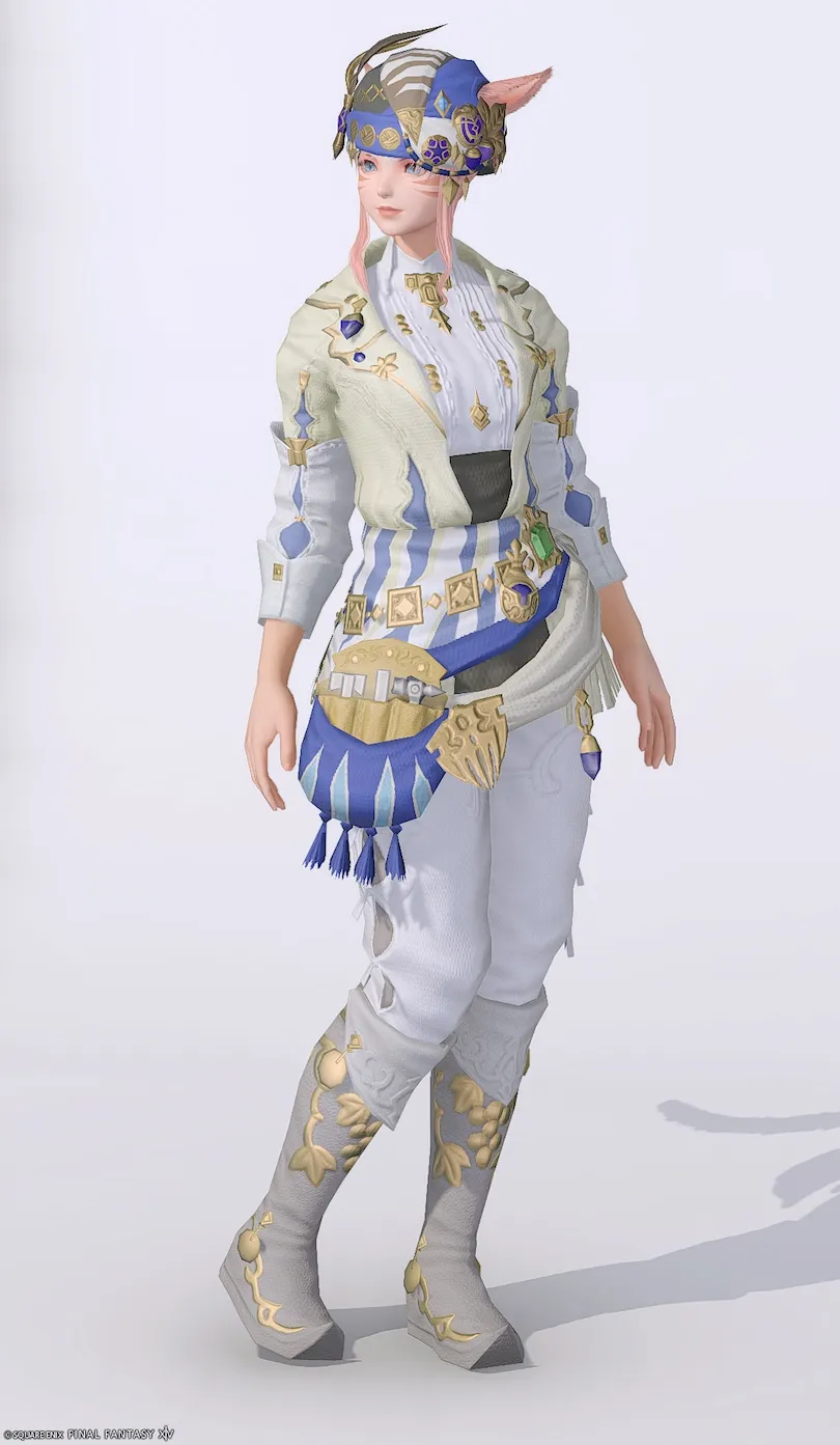 【FF14】彫金師AF1装備👗各種族での見た目・入手方法【ゴールドスミス】