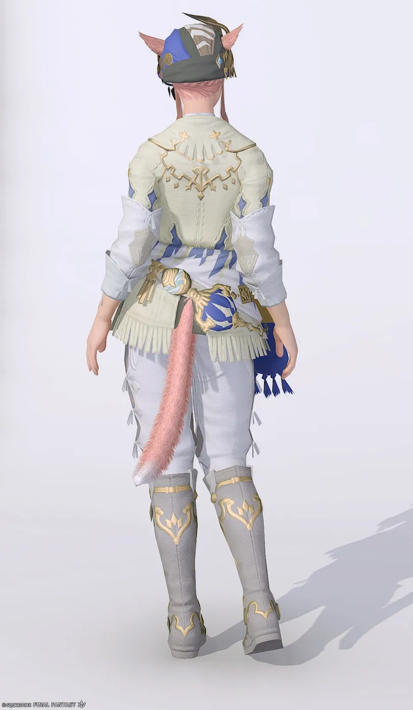 ミラプリ「ゴールドスミス」装備ミコッテでの見た目紹介2