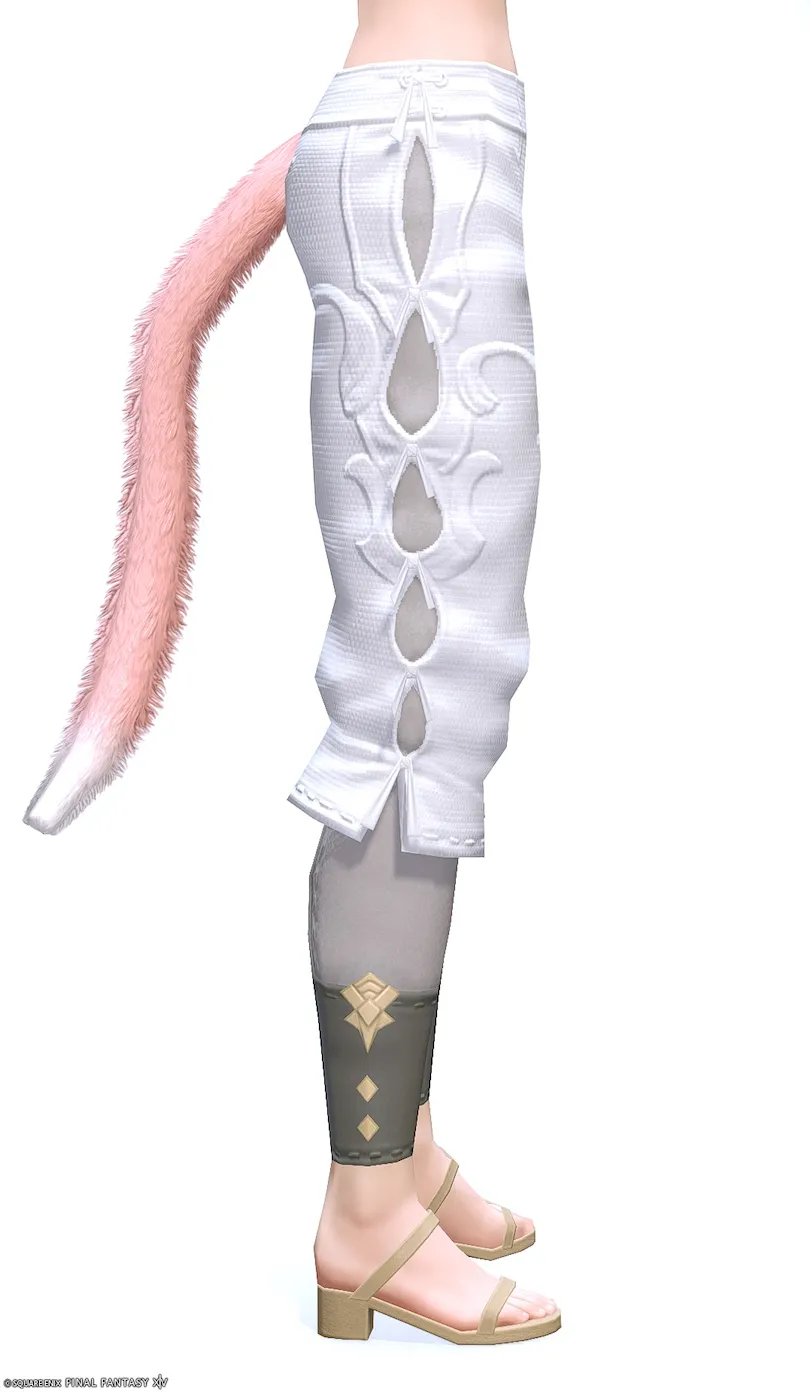 ミラプリ「ゴールドスミストラウザー」装備ミコッテでの見た目紹介14