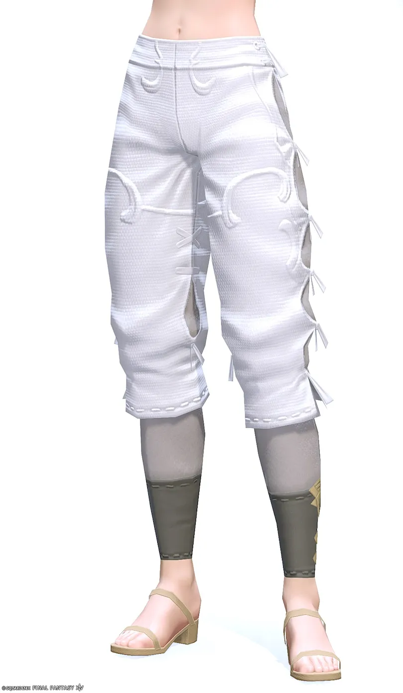 ミラプリ「ゴールドスミストラウザー」装備ミコッテでの見た目紹介16