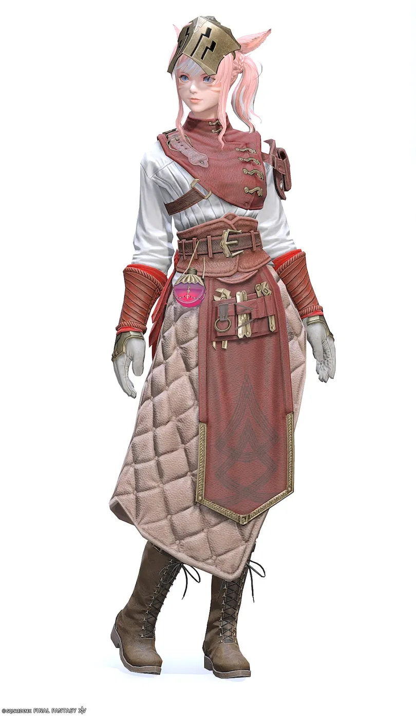 【FF14】甲冑師AF6装備👗各種族での見た目・入手方法【ハンマーライズ】