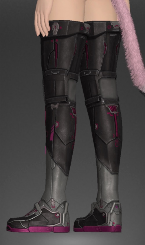 ヘビーウェイト・ヒーラーサバトン | FF14ミラプリ - Heavyweight Sabatons of Healing - 足甲/ブーツ