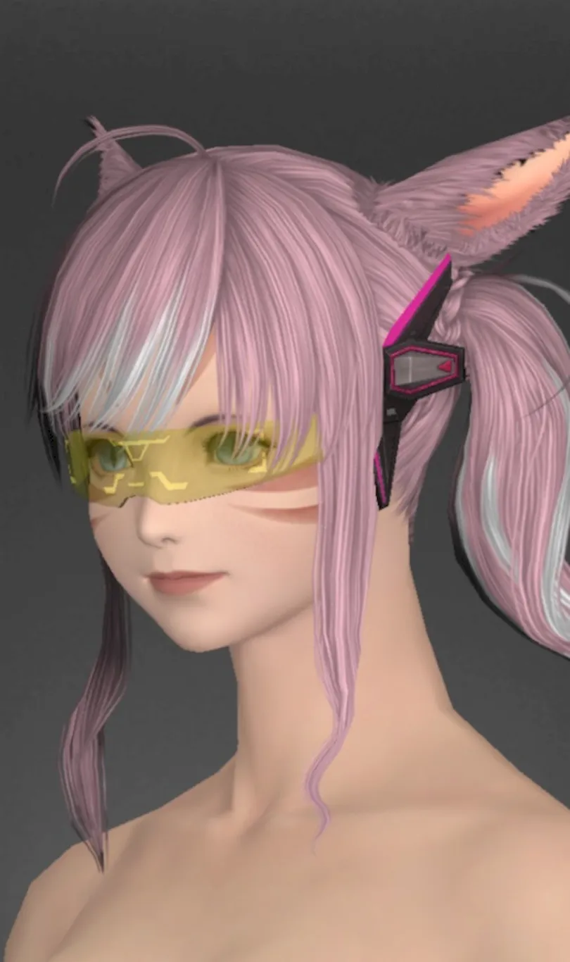 ミラプリ「ヘビーウェイト・ヒーラーヘッドギア」装備試着さんでの見た目紹介6