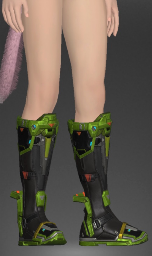 ヘビーウェイト・レンジャーブーツ | FF14ミラプリ - Heavyweight Boots of Aiming - 足甲/ブーツ