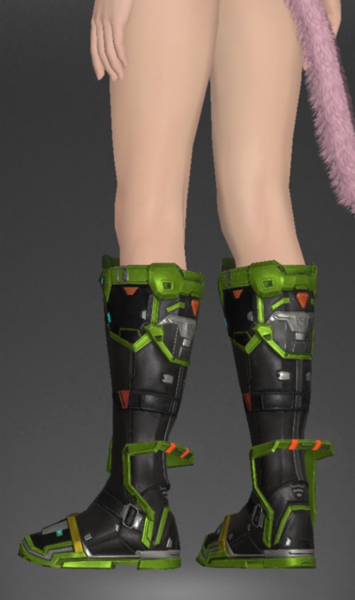 ヘビーウェイト・レンジャーブーツ | FF14ミラプリ - Heavyweight Boots of Aiming - 足甲/ブーツ