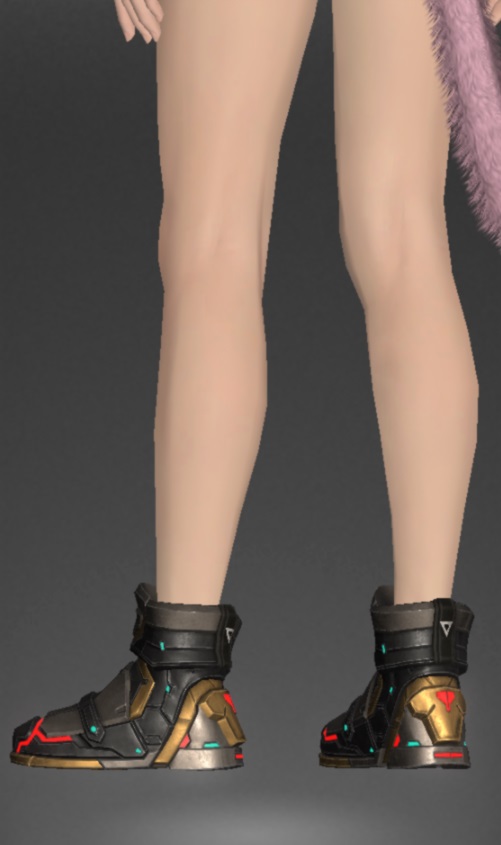 ヘビーウェイト・ディフェンダーブーツ | FF14ミラプリ - Heavyweight Boots of Fending - 足甲/ブーツ