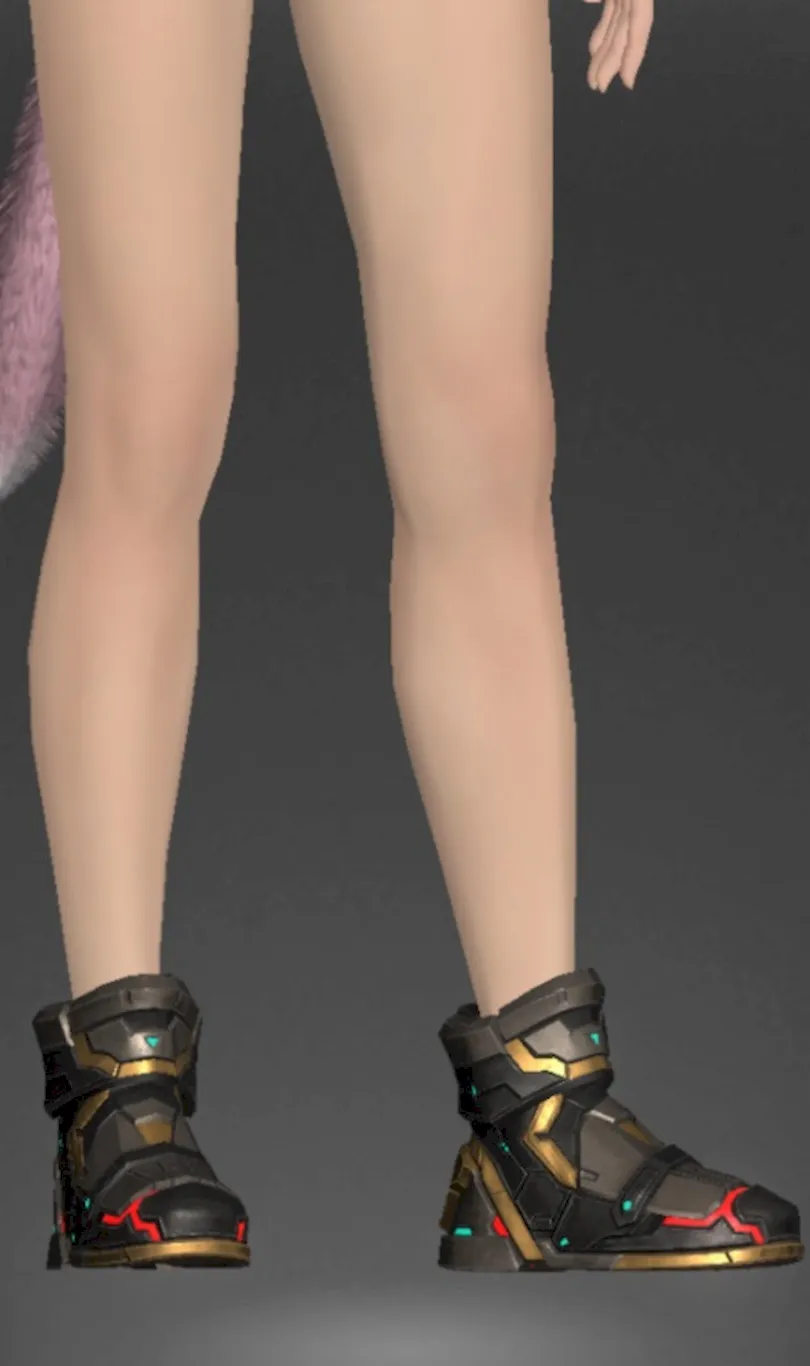 ミラプリ「ヘビーウェイト・ディフェンダーブーツ」装備試着さんでの見た目紹介18