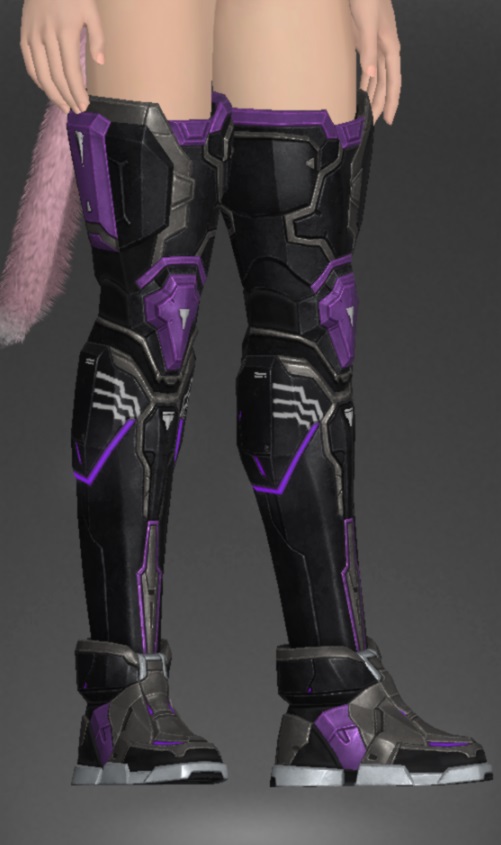 ヘビーウェイト・ストライカーサバトン | FF14ミラプリ - Heavyweight Sabatons of Striking - 足甲/ブーツ