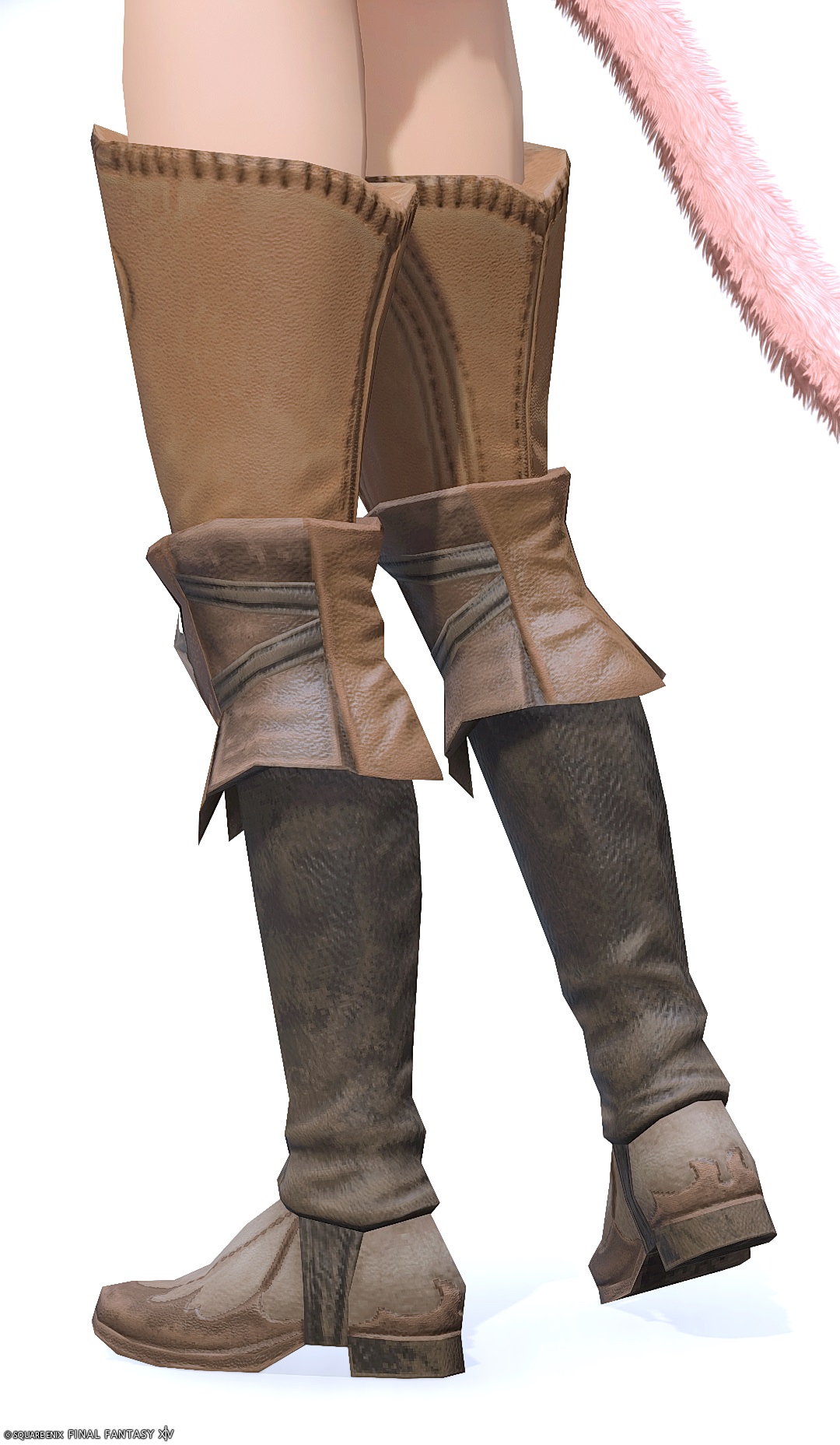 ハイドフィーンド・コスチュームサイブーツ | FF14ミラプリ - Hidefiend's Costume Thighboots - ブーツ