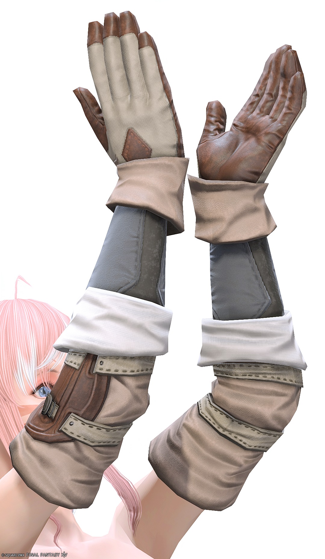 ハイドライズ・アームガード | FF14ミラプリ - Hiderise Armguards - 手袋/グローブ