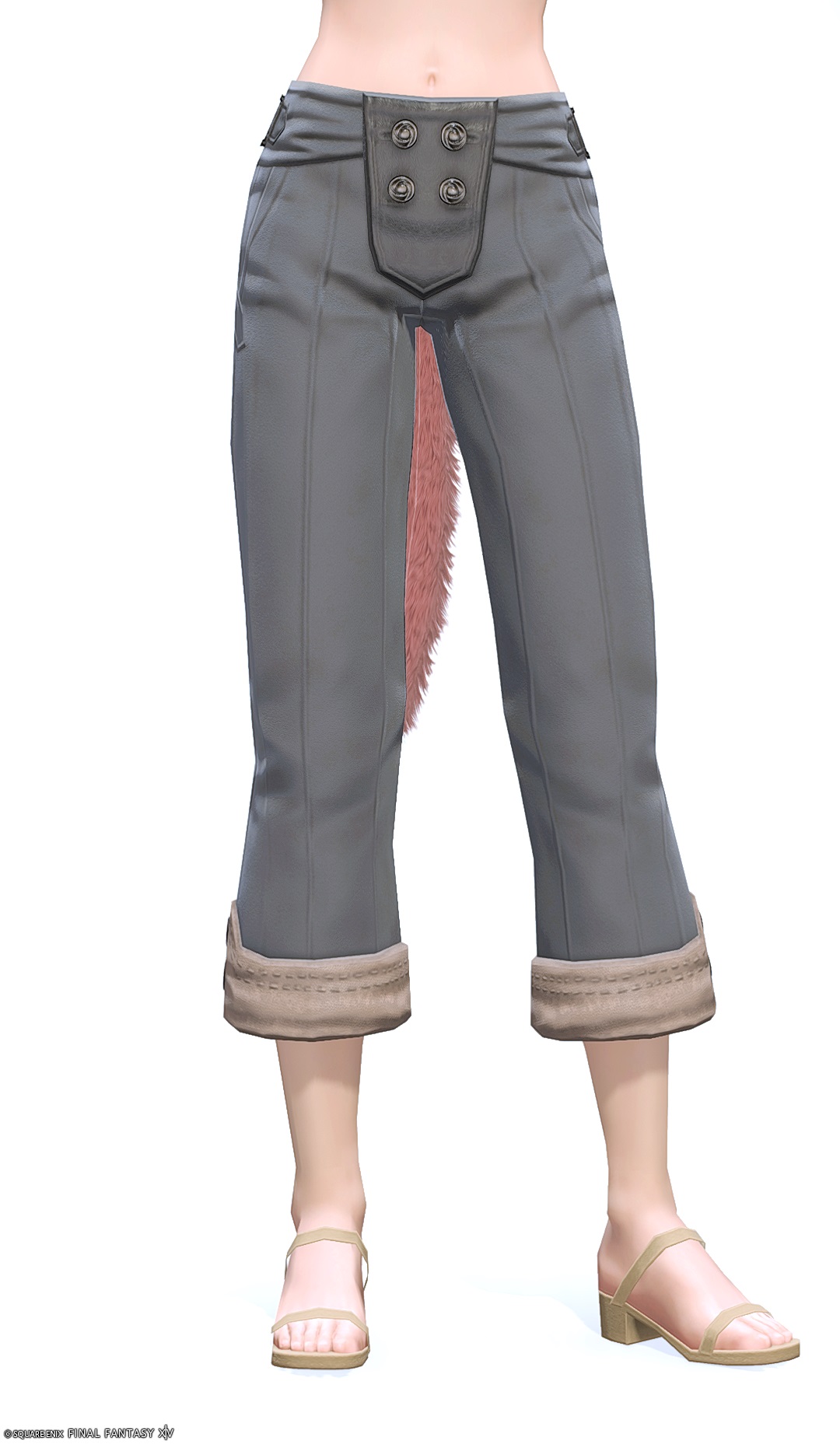 ハイドライズ・クロップドパンツ | FF14ミラプリ - Cropped Hiderise Slops - パンツ/クロップド